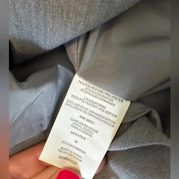 XOXO Grey Women’s Blazer - Picture 3 of 7